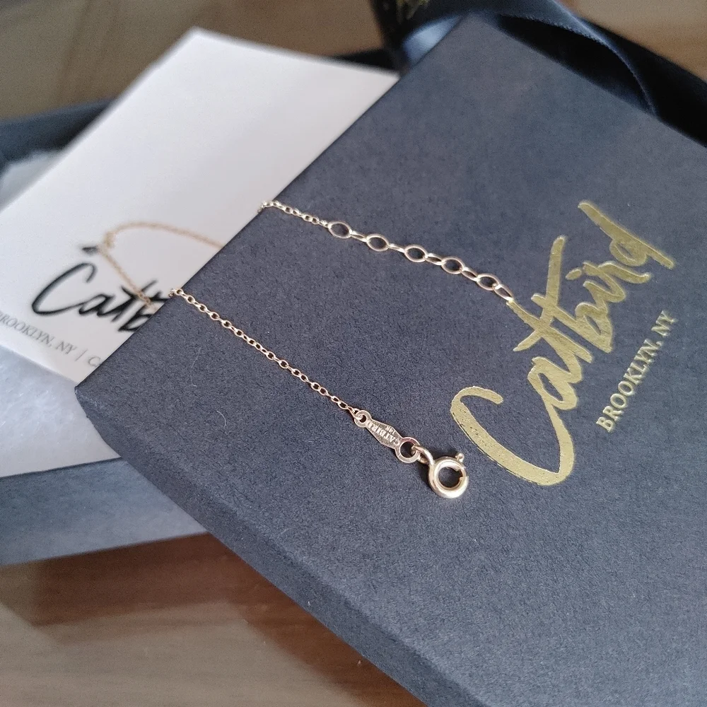 Catbird Black Diamond Pinprick Bracelet - Picture 3 of 6